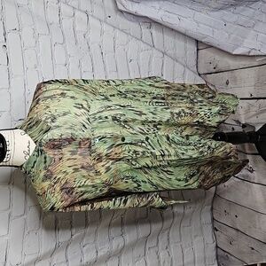 Da-Nang 3/4 Dolman Sleeve Silk Button Down Blouse NWT XS/S